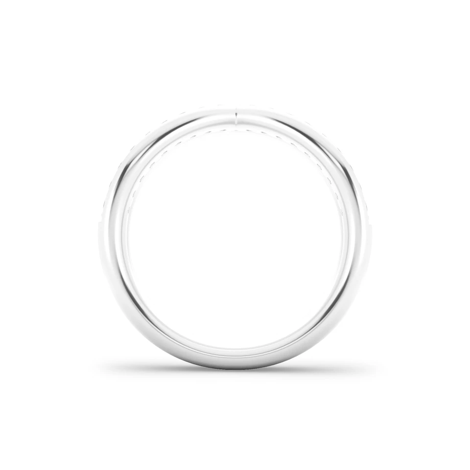 Dual 0.27ct Lab Diamond Stacking Wishbone Ring in Sterling Silver
