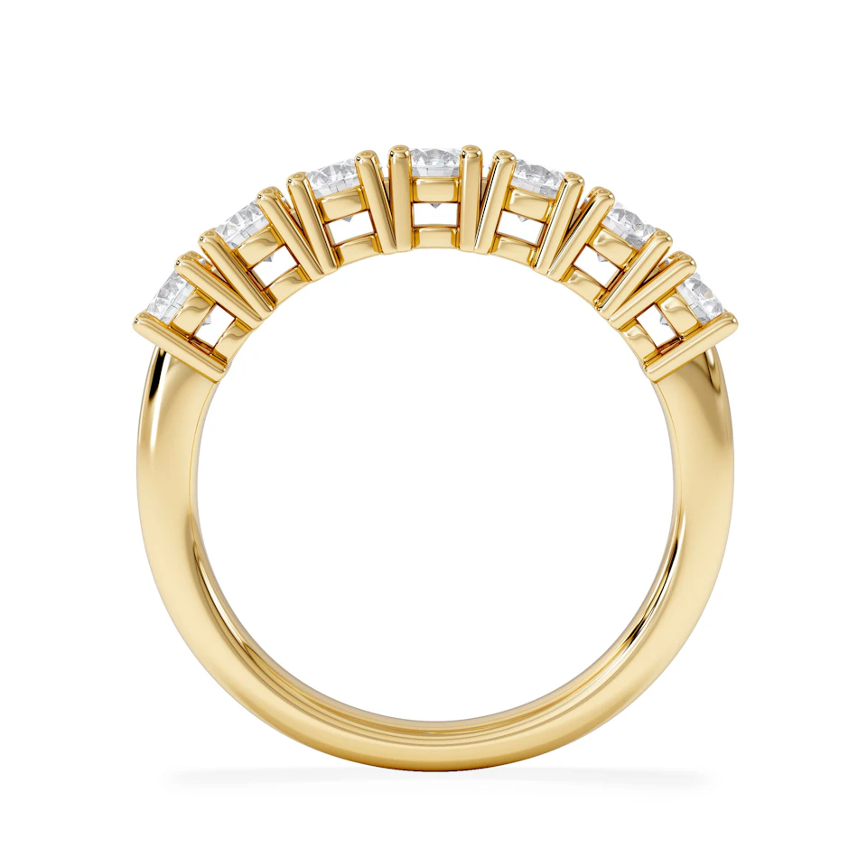 Chloe 18K Gold 7 Stone Diamond Eternity Ring 1.00CT PK