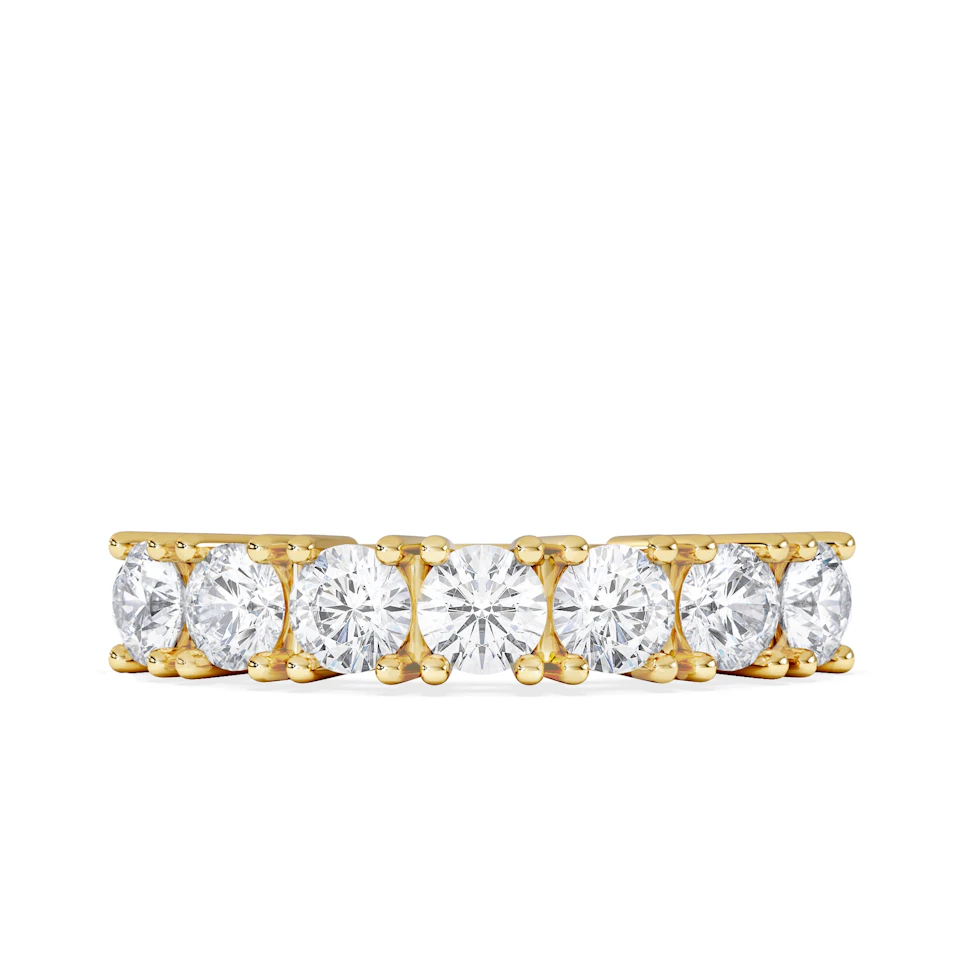 Chloe 18K Gold 7 Stone Diamond Eternity Ring 1.00CT PK