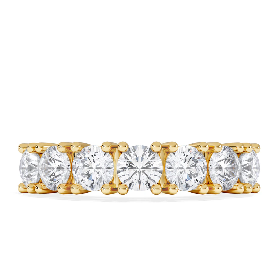 Chloe 7 Stone Lab Diamond Eternity Ring 2.00CT F/VS in 9K Gold