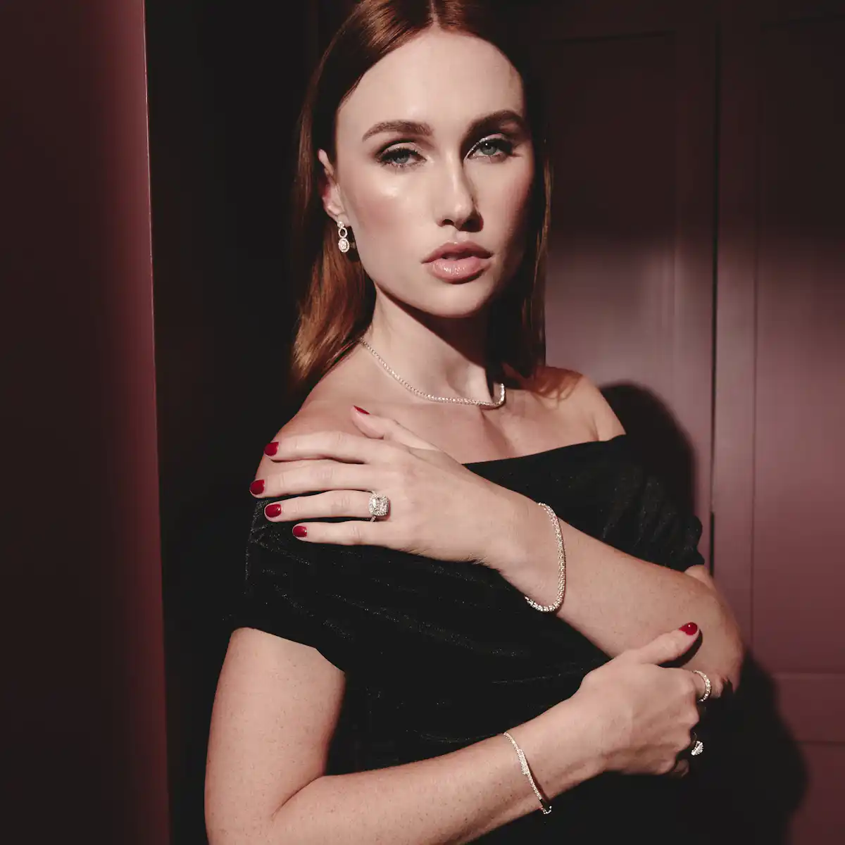 Beatrice 5.75ct Lab Diamond Cushion Cut Engagement Ring in 18K Yellow Gold G/VS1