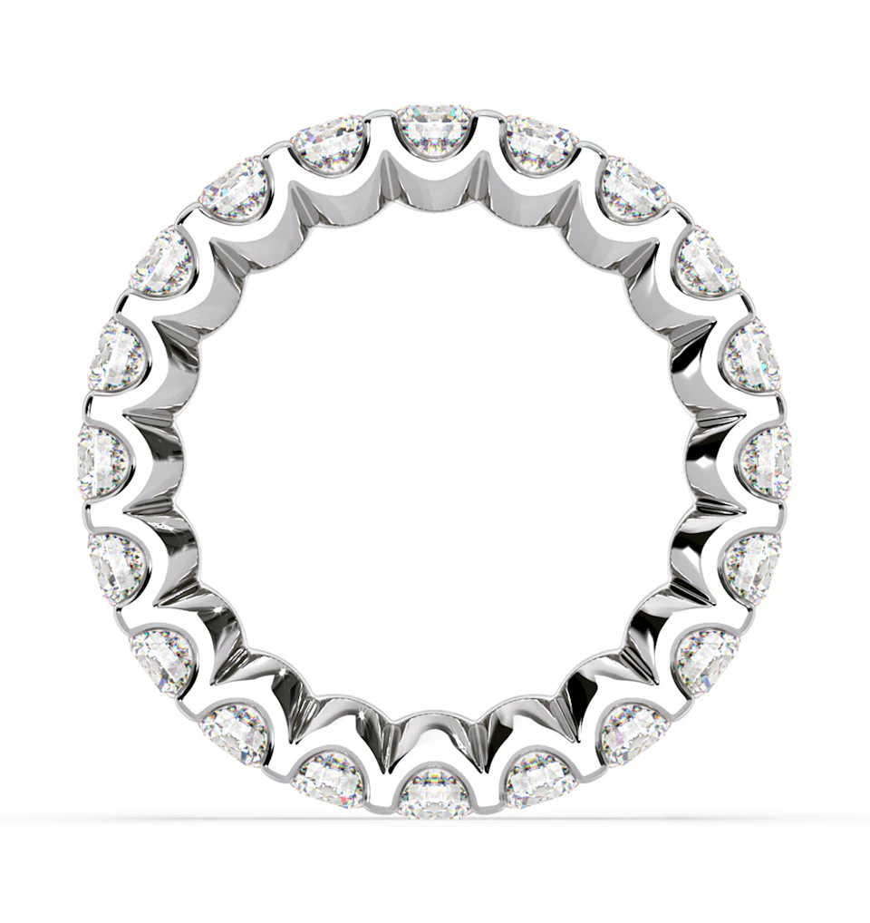 Eternity Ring Chloe Platinum Diamond 3.00ct G/Vs