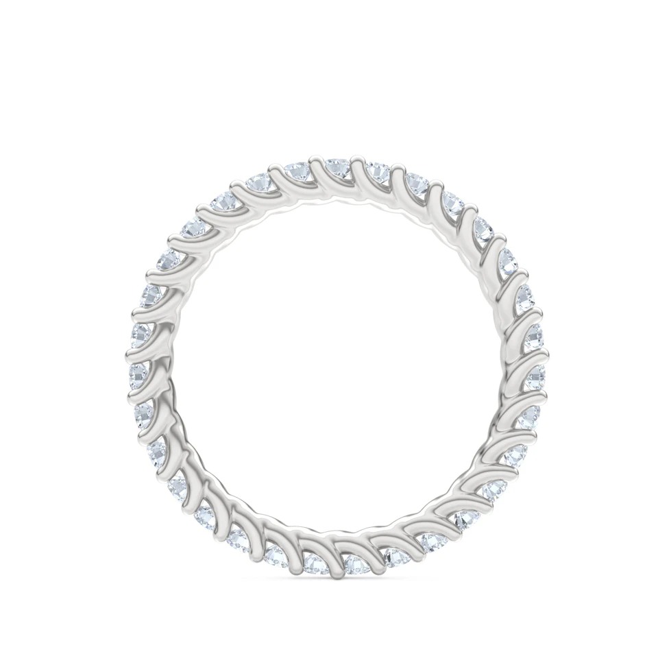 Legacy 1.00ct Round Cut Lab Diamond Eternity Ring in Platinum