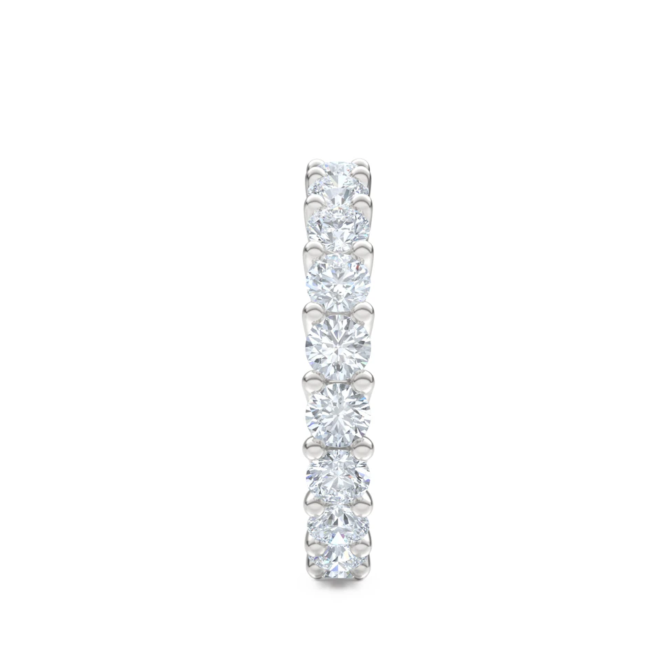 Legacy 2.00ct Round Cut Lab Diamond Eternity Ring in Platinum