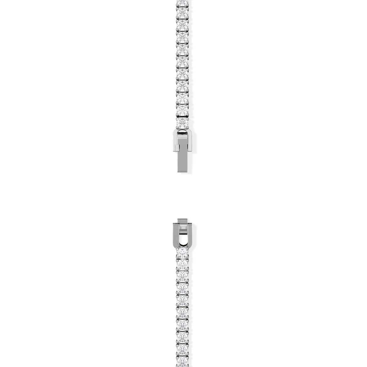 1.5ct Lab Diamond Tennis Bracelet Claw Set in 925 Silver