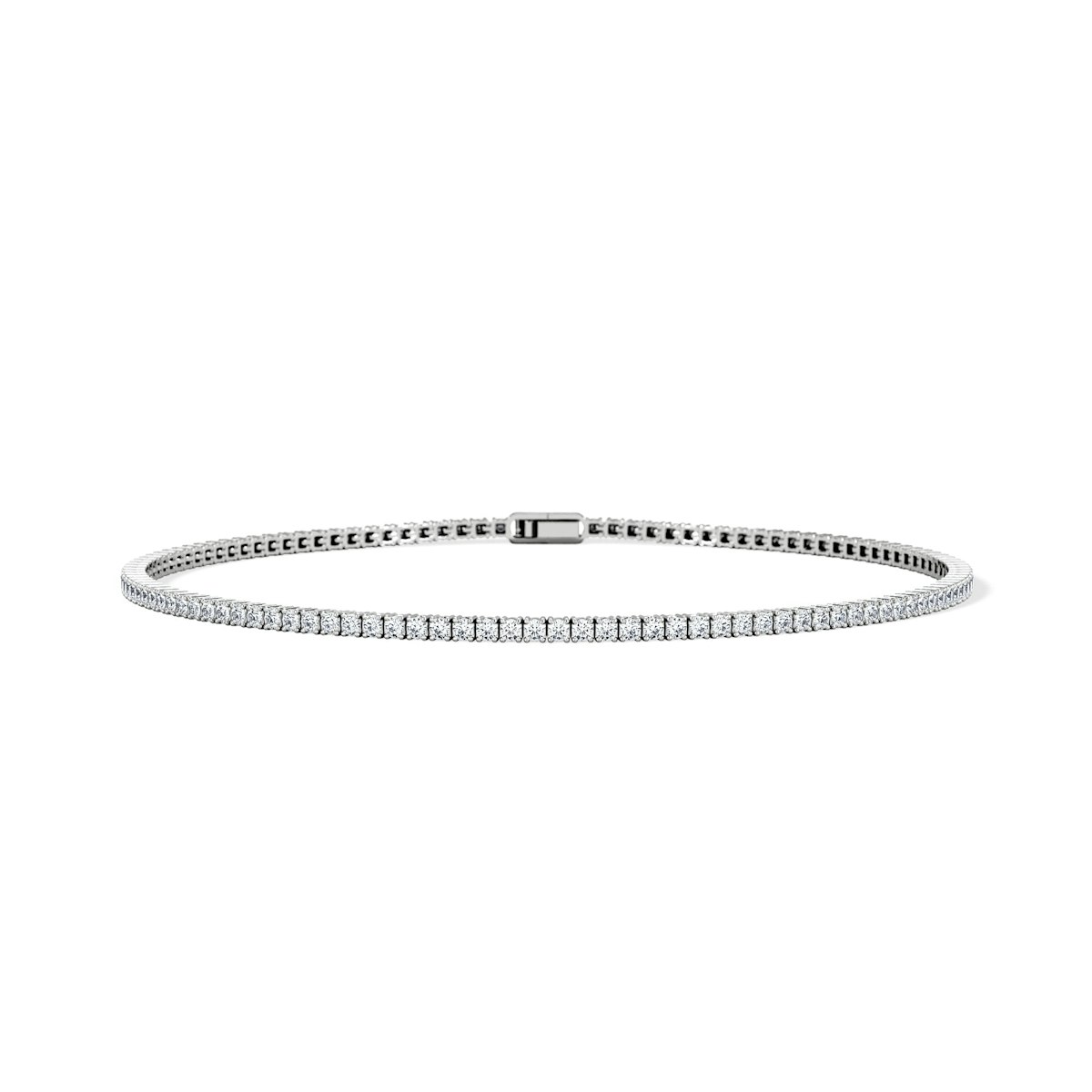 1.5ct Lab Diamond Tennis Bracelet Claw Set in 925 Silver