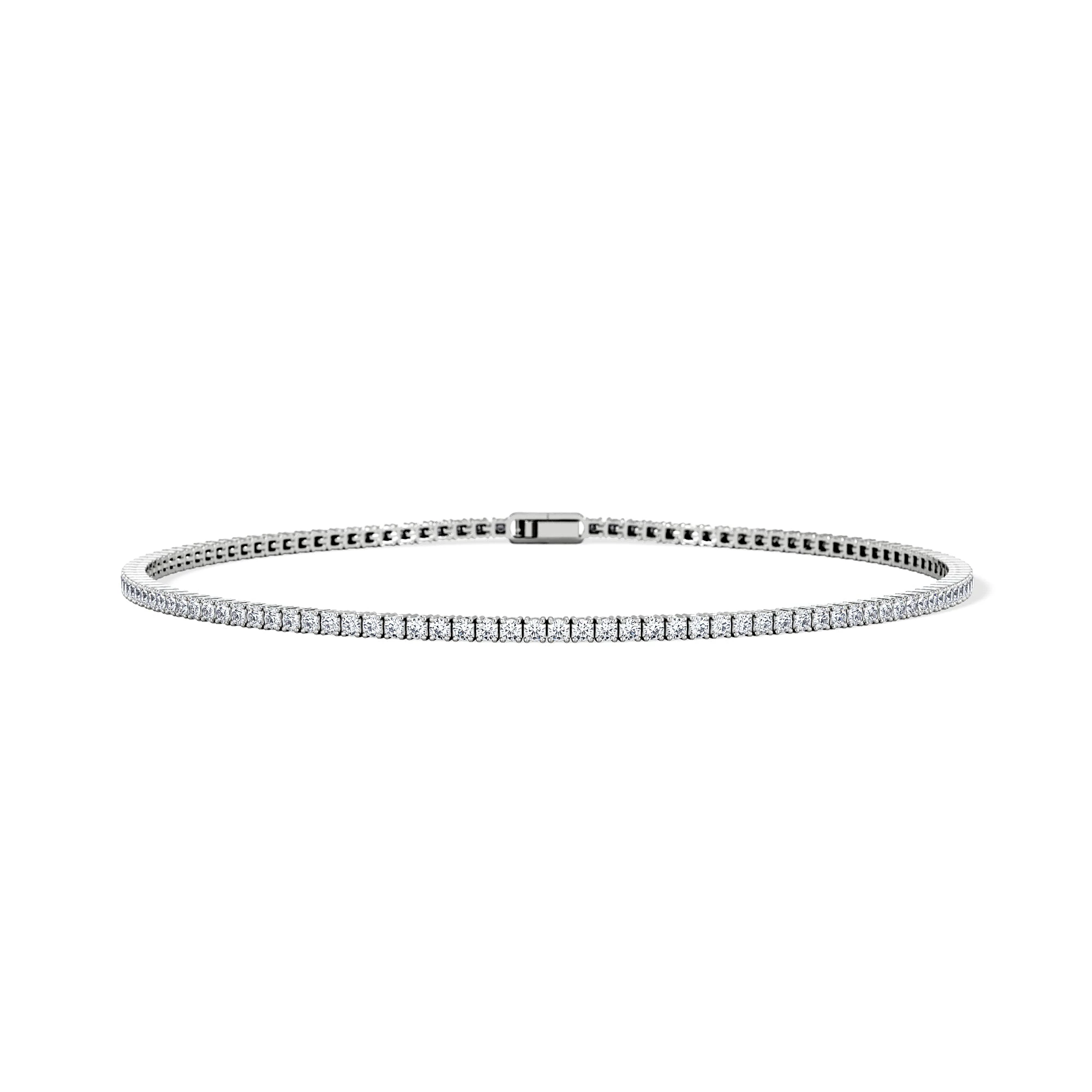 1.5ct Lab Diamond Tennis Bracelet Claw Set in 925 Silver