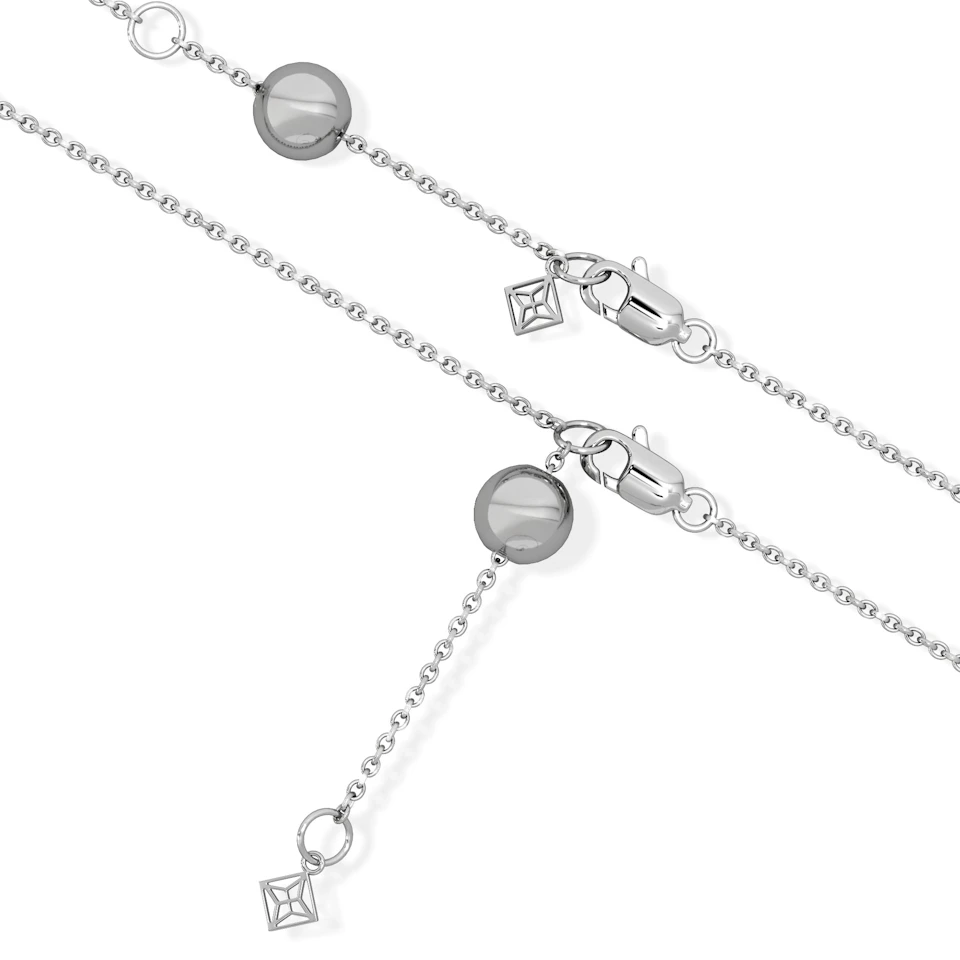 Adjustable Lab Diamond Tennis Bracelet 0.50ct in 925 Silver