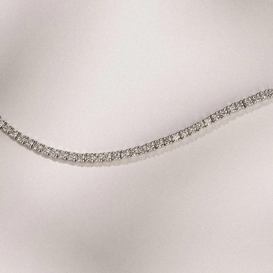 Lab Diamond Tennis Bracelet 3.00ct in 925 Silver