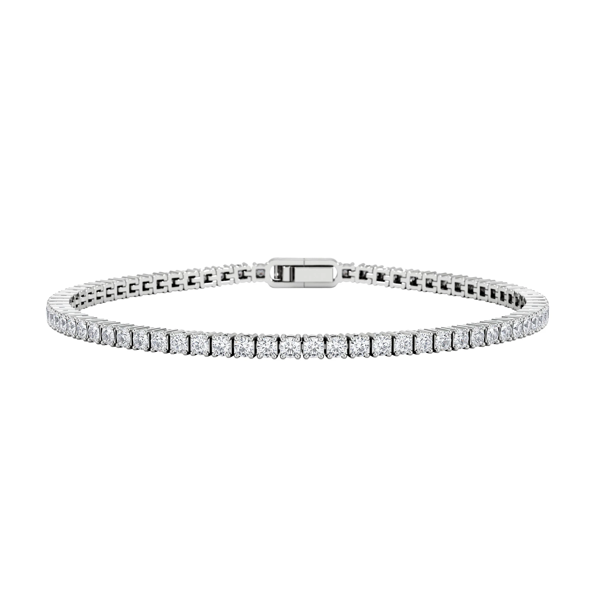 Lab Diamond Tennis Bracelet 3.00ct in 925 Silver