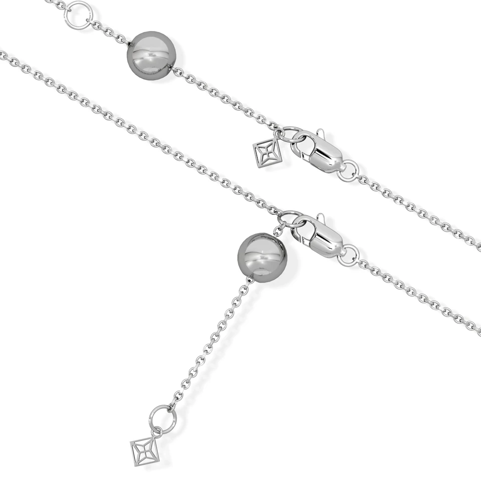Moments 1.00ct Round Cut Lab Diamond Adjustable Tennis Bracelet in Sterling Silver