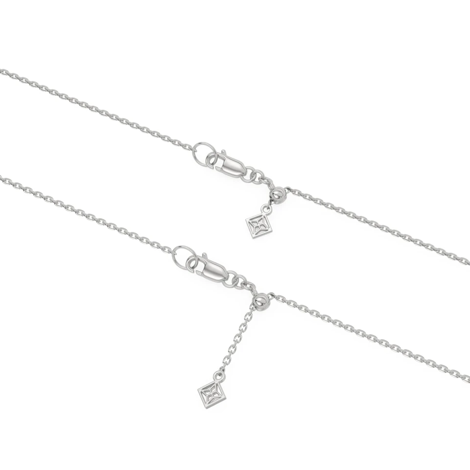 Alegria 0.91ct Lab Diamond Halo Bracelet in 9K White Gold
