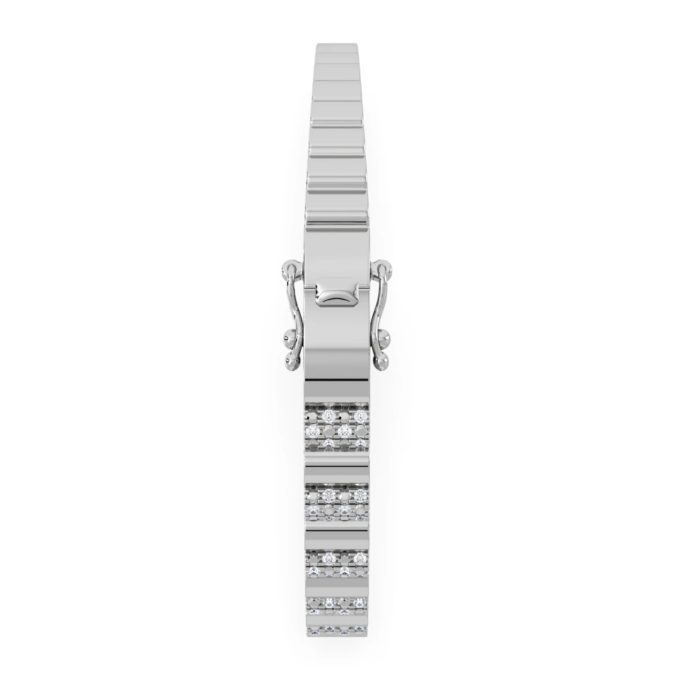 Contour 0.50ct Lab Diamond Bangle in Sterling Silver