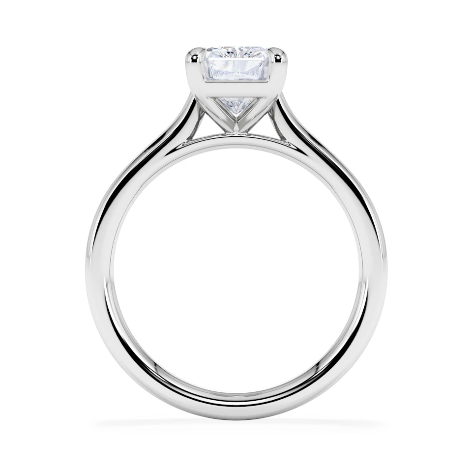 Amora Radiant 2.00ct Lab Diamond Engagement Ring F/VS1 Set in Platinum