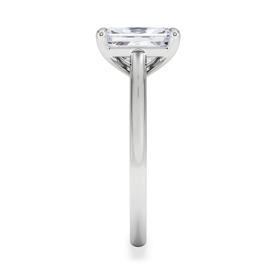 Amora Radiant 2.00ct Lab Diamond Engagement Ring F/VS1 Set in Platinum