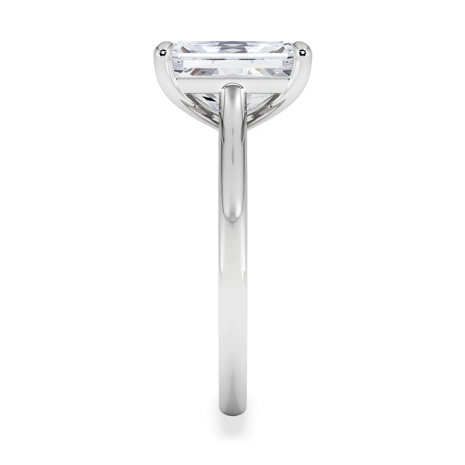 Amora Radiant 3.00ct Lab Diamond Engagement Ring G/VS1 Set in Platinum