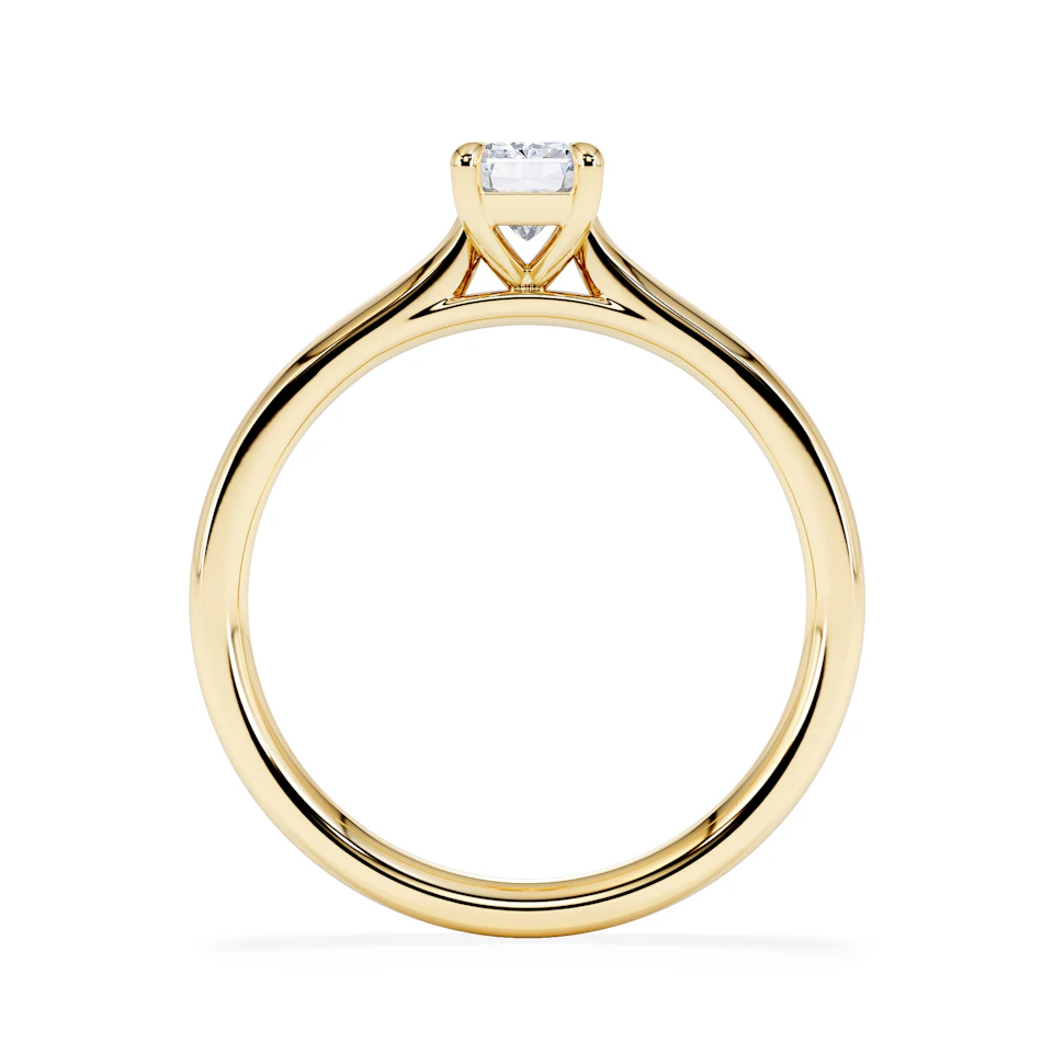 Amora Radiant 0.50ct Diamond Engagement Ring G/VS1 Set in 18K Gold