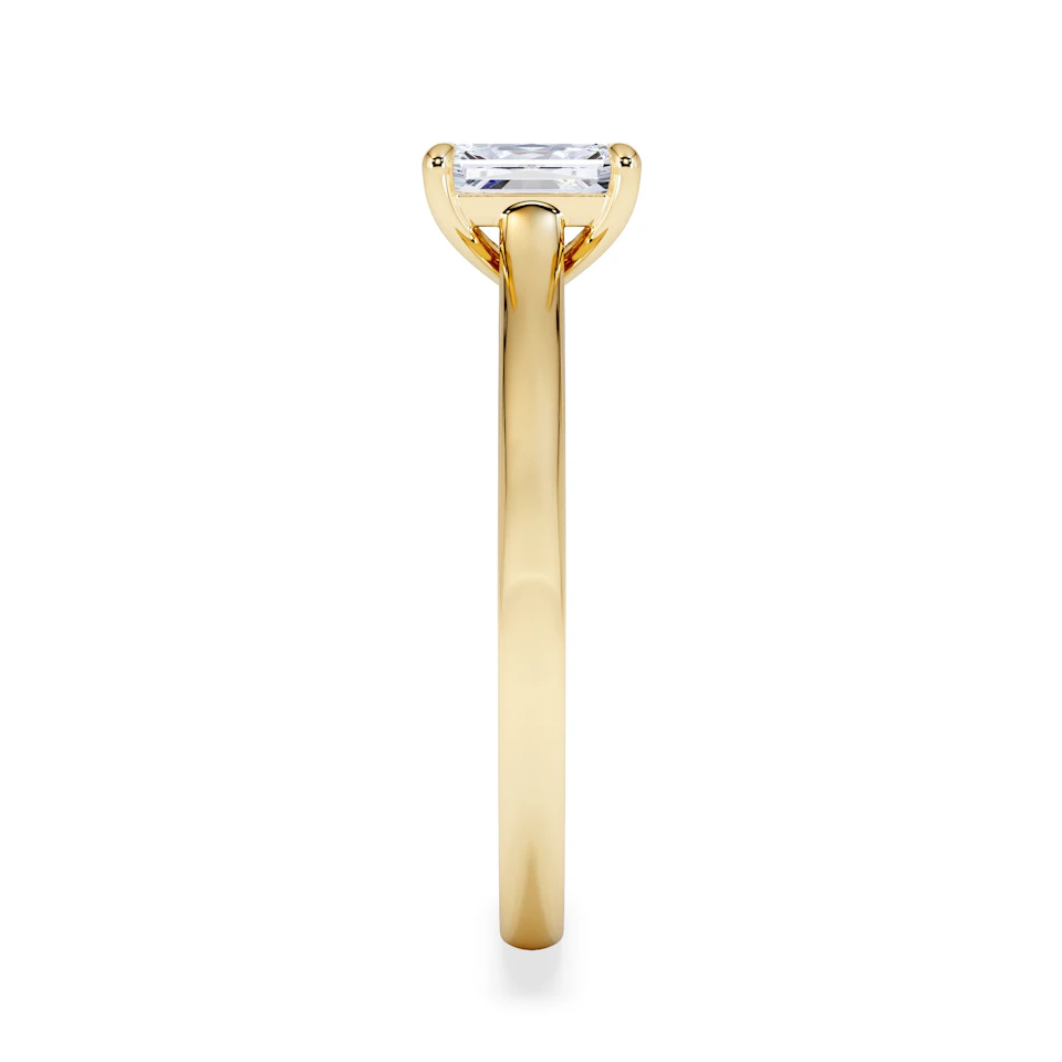 Amora Radiant 0.50ct Diamond Engagement Ring G/VS1 Set in 18K Gold