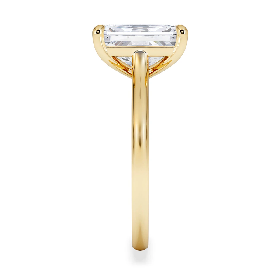 Amora Radiant 3.00ct Lab Diamond Engagement Ring G/VS1 Set in 18K Gold
