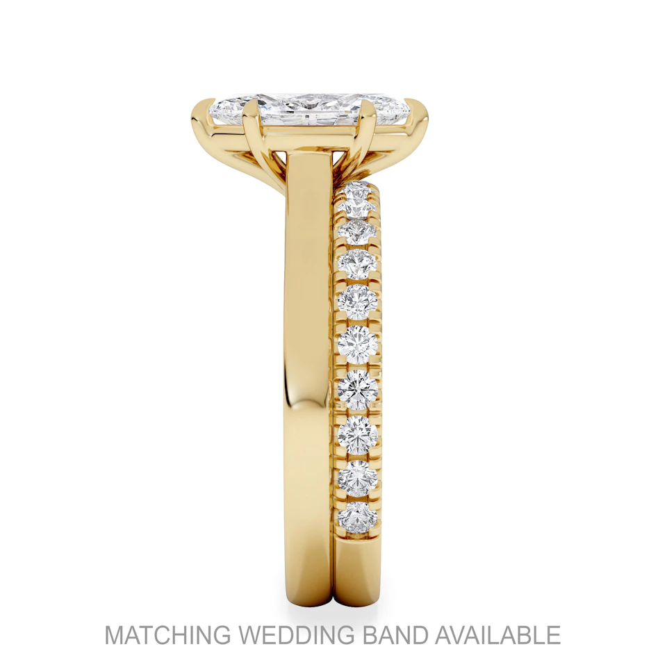 Amora Marquise 1.00ct Lab Diamond Engagement Ring F/VS Set in 18K Gold