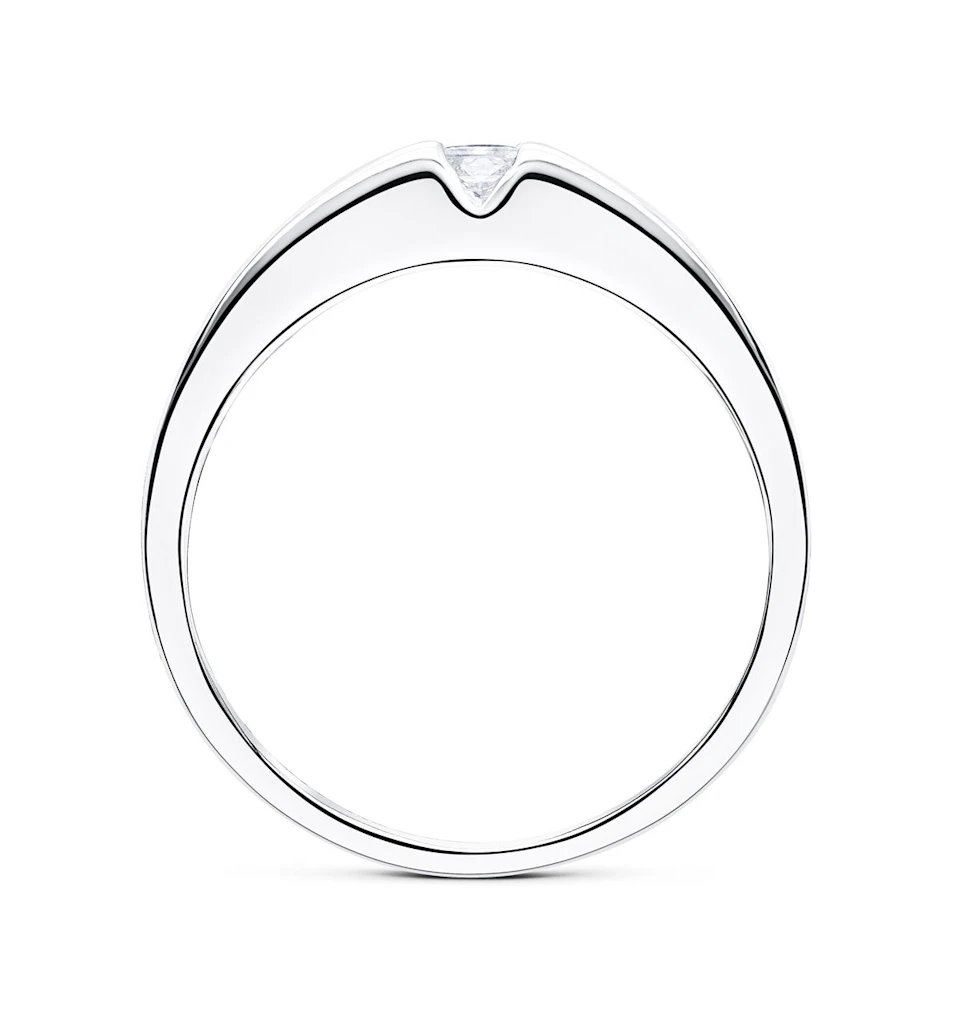 18K White Gold Diamond Ring 0.15ct