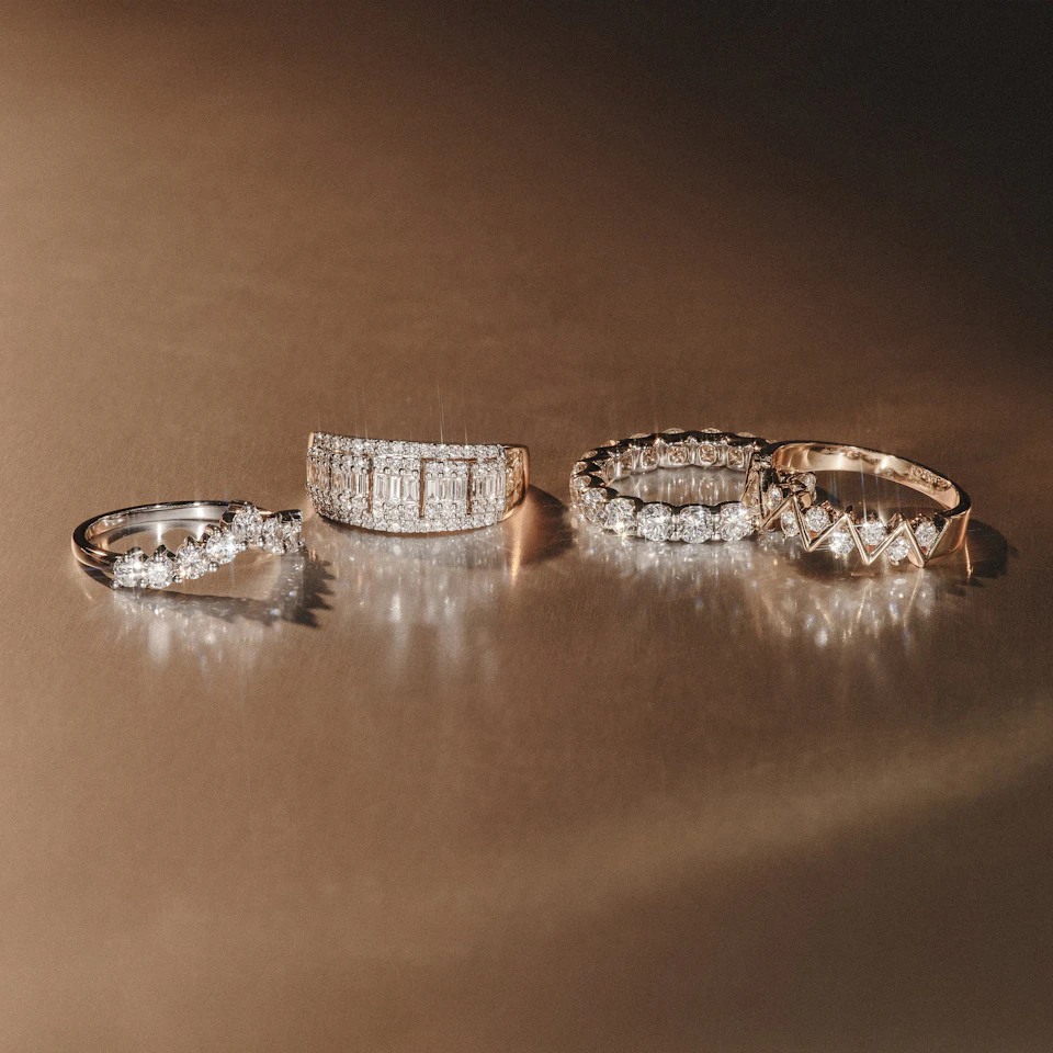 Eternity Ring Chloe 18K White Gold Diamond 1.00ct G/Vs