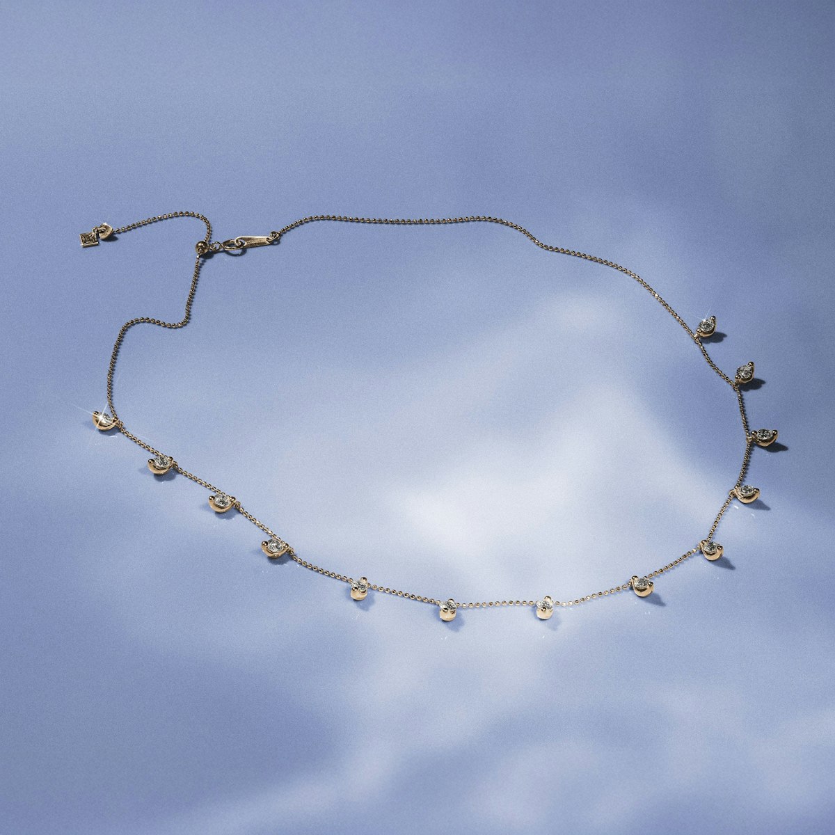 Vivara Lab Diamond Necklace 1.00ct H/SI in 9K Yellow Gold