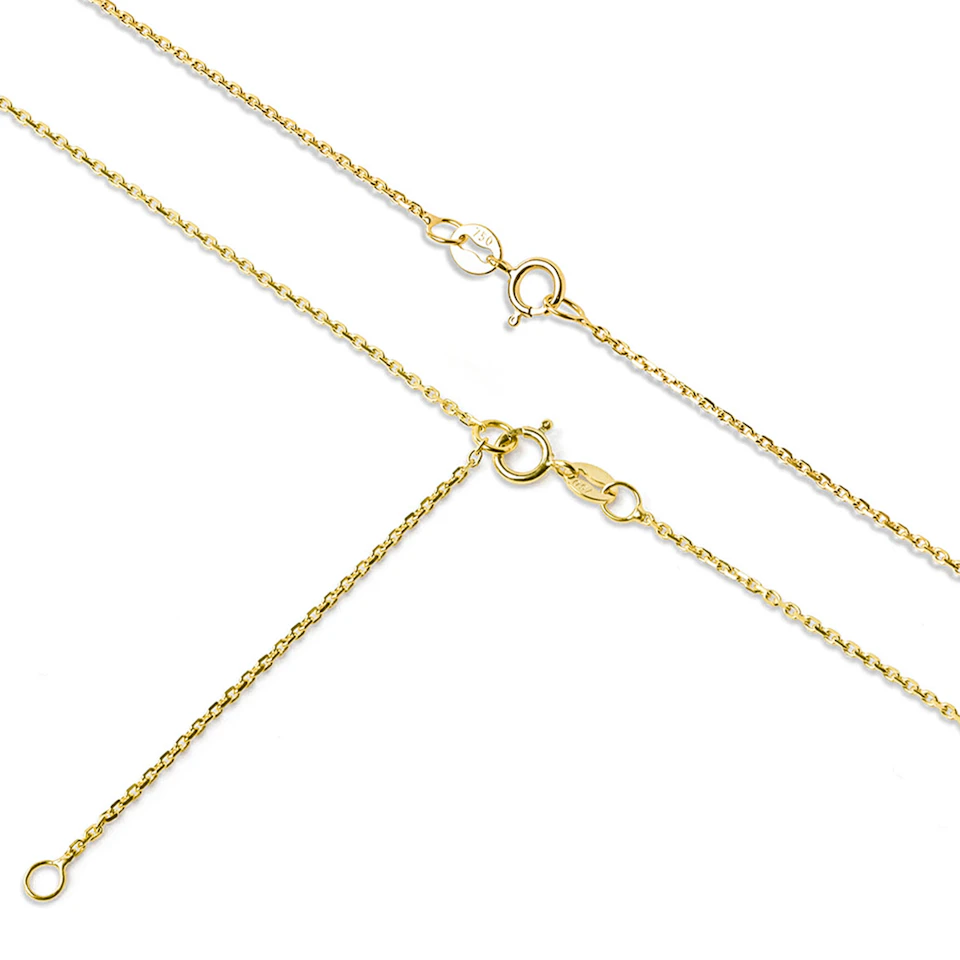 Lumia Lab Diamond Halo Necklace 1.30ct F/VS in 9K Gold