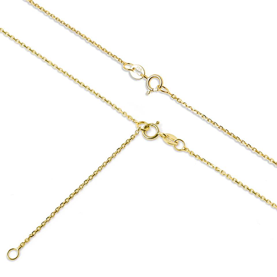 Lumia Lab Diamond Halo Necklace 0.70ct F/VS in 9K Gold