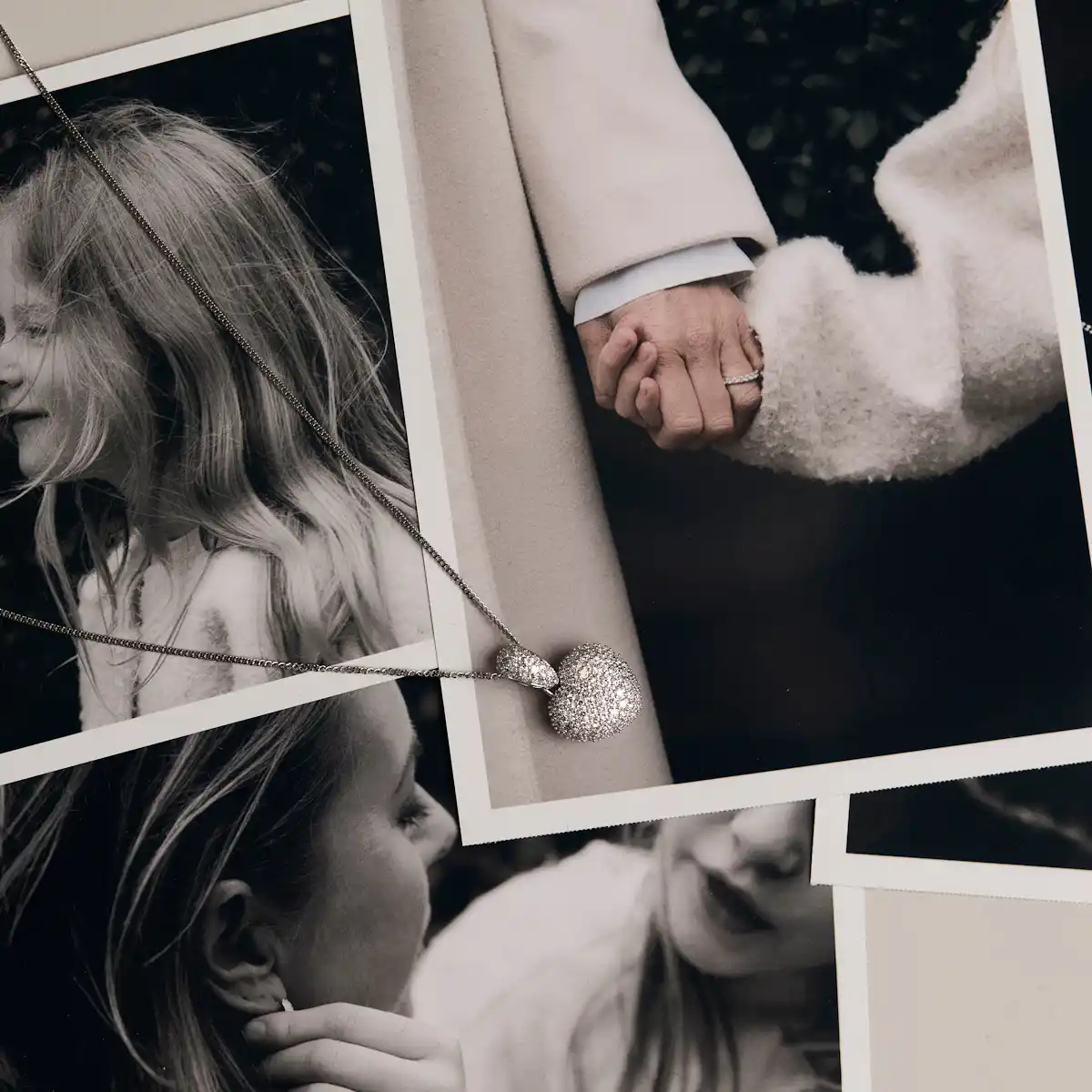 2.00ct Lab Diamond Heart Pendant Necklace H/SI Quality in 9K White Gold