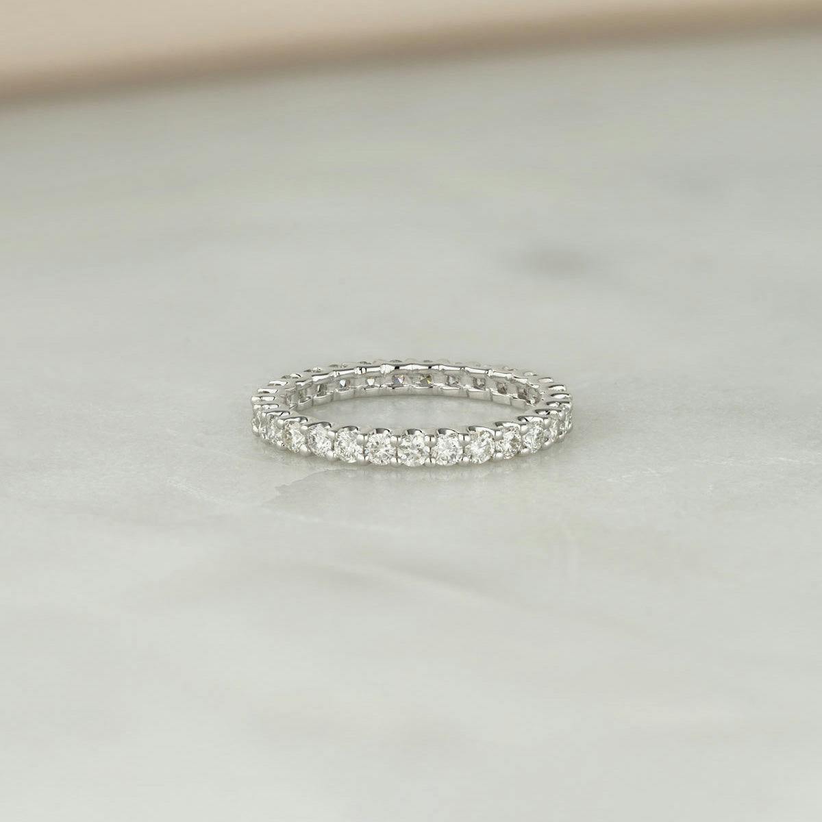 Eternity Ring Chloe 18K White Gold Diamond 1.00ct H/Si