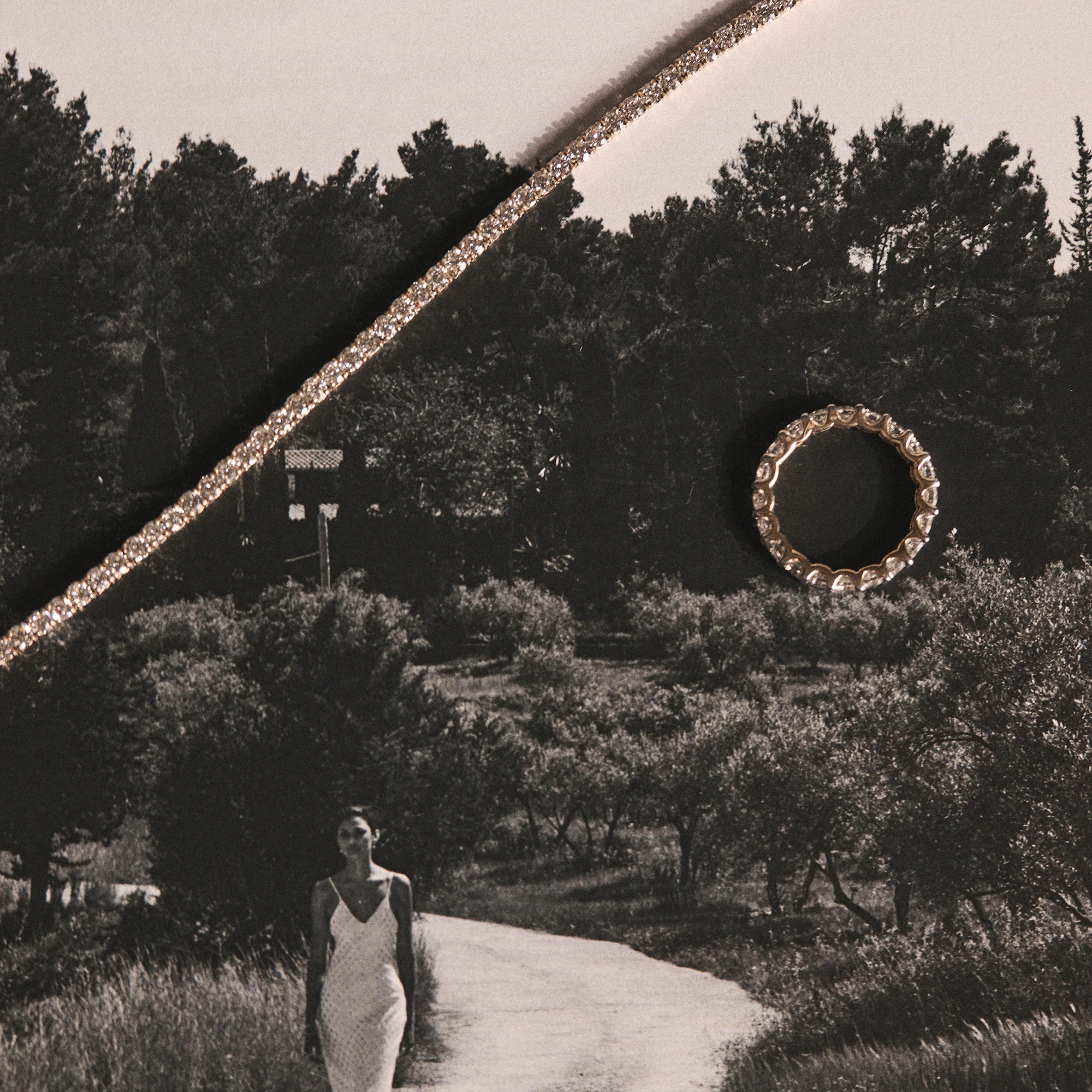 Eternity Ring Chloe 18K Gold Diamond 2.00ct H/Si