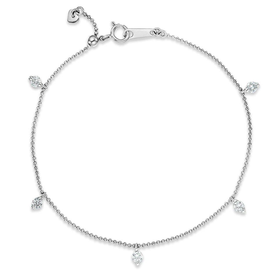 Vivara Lab Diamond Bracelet 0.50ct H/SI in 9K White Gold