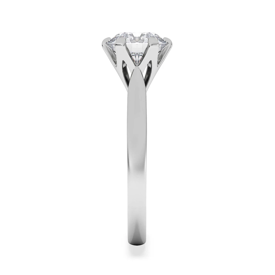 2 Carat Diamond Engagement Ring High Set Chloe Lab F/VS1 Platinum