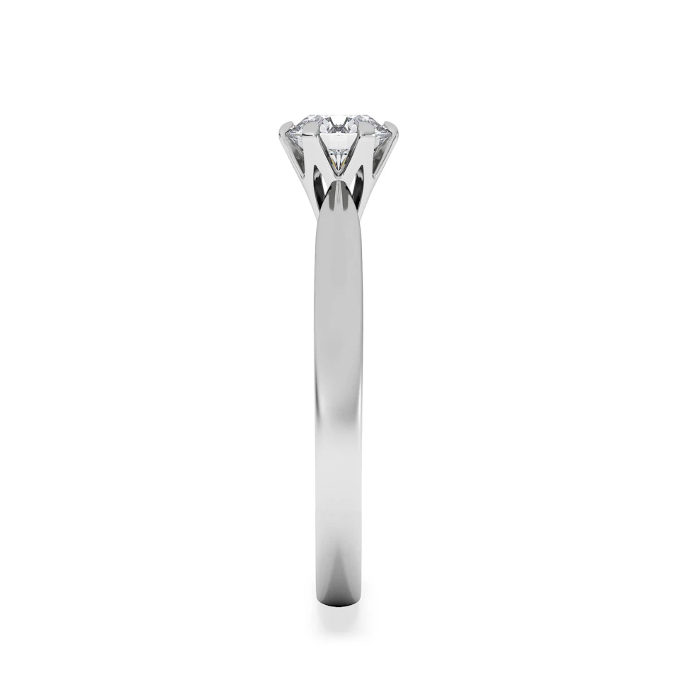 Certified 0.70CT Chloe High Platinum Engagement Ring G/VS