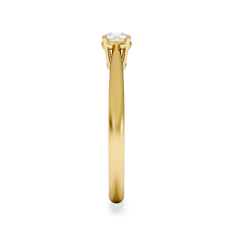 Engagement Ring Elysia 0.33ct Lab Diamond G/Vs in 18K Gold