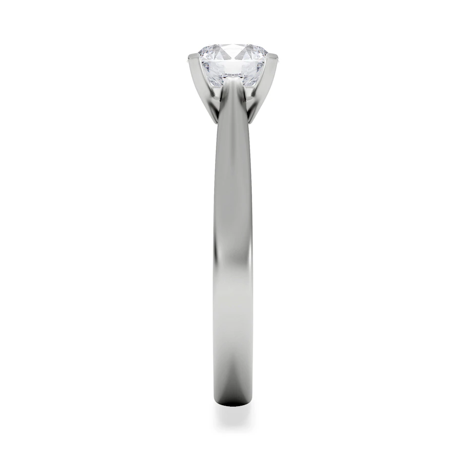 Certified 1.00CT Grace Platinum Engagement Ring G/SI2
