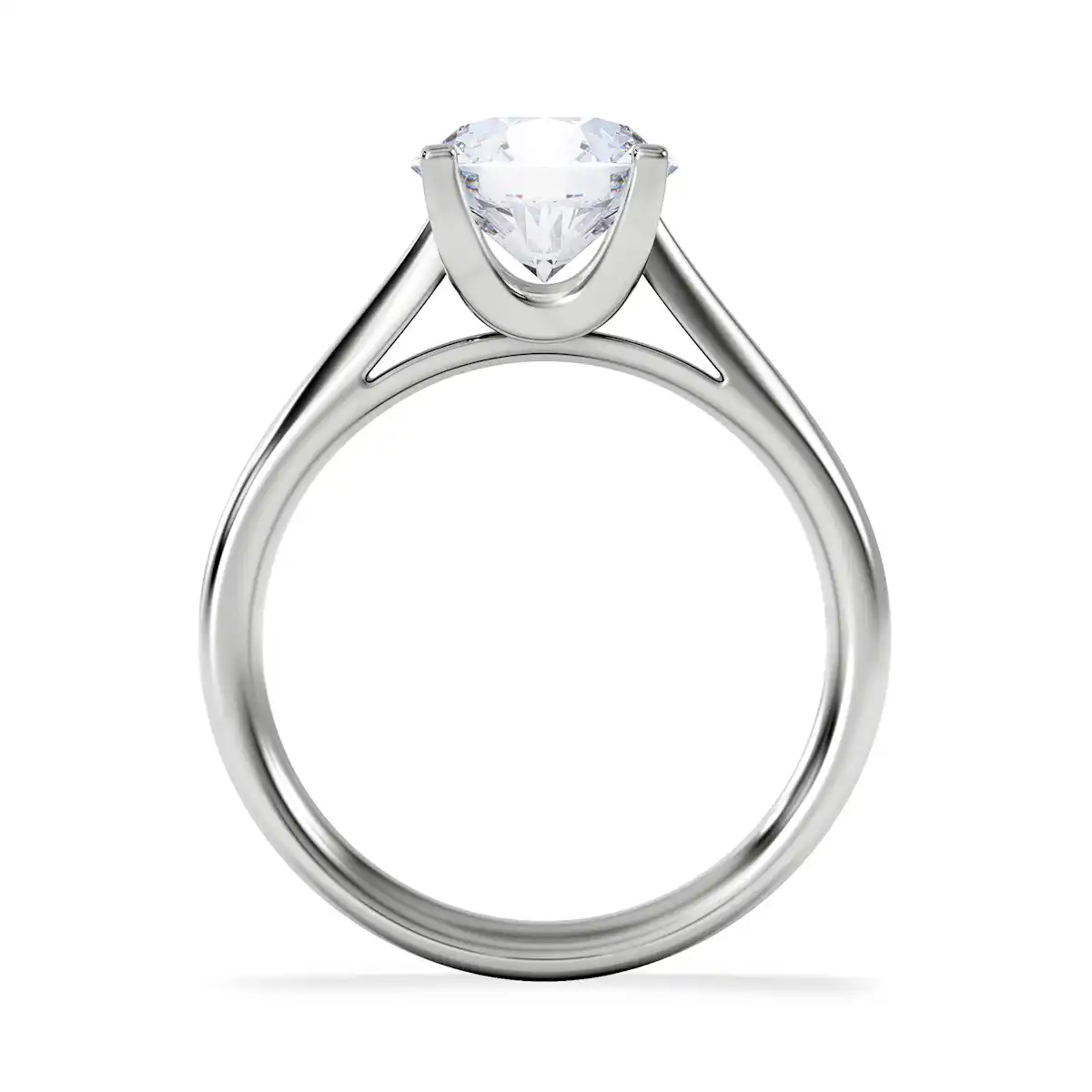 2 Carat Diamond Engagement Ring Grace Lab F/VS1 18K White Gold