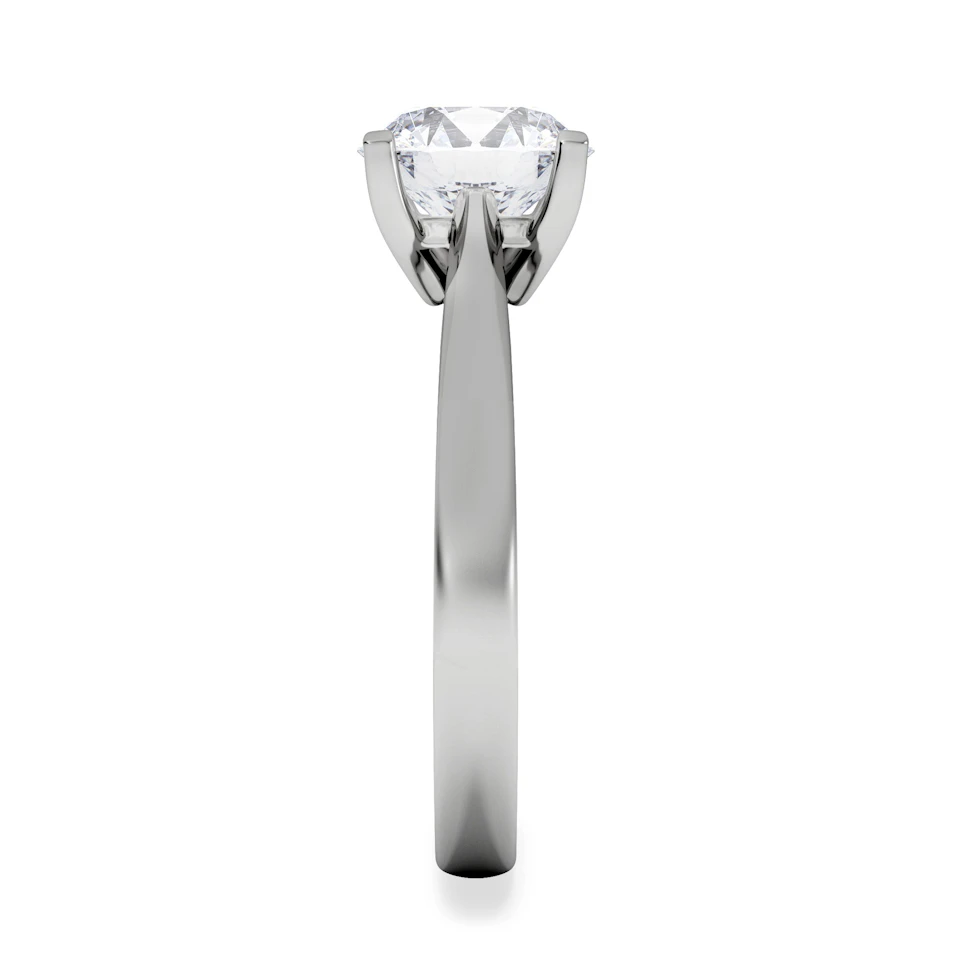 2 Carat Diamond Engagement Ring Grace Lab F/VS1 18K White Gold