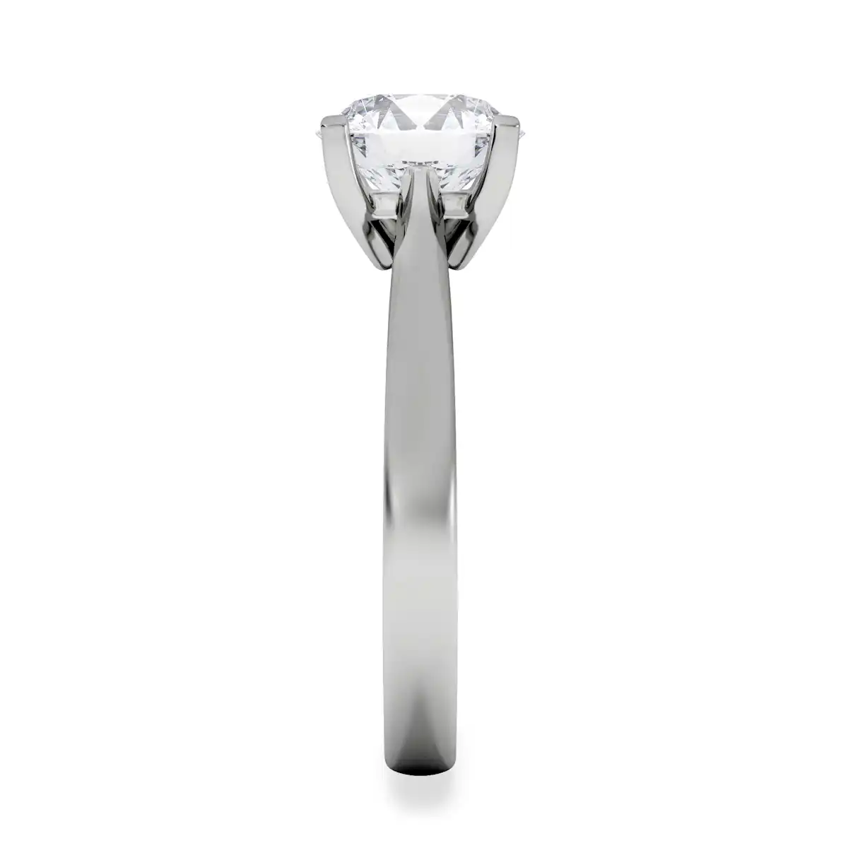 2 Carat Diamond Engagement Ring Grace Lab F/VS1 18K White Gold