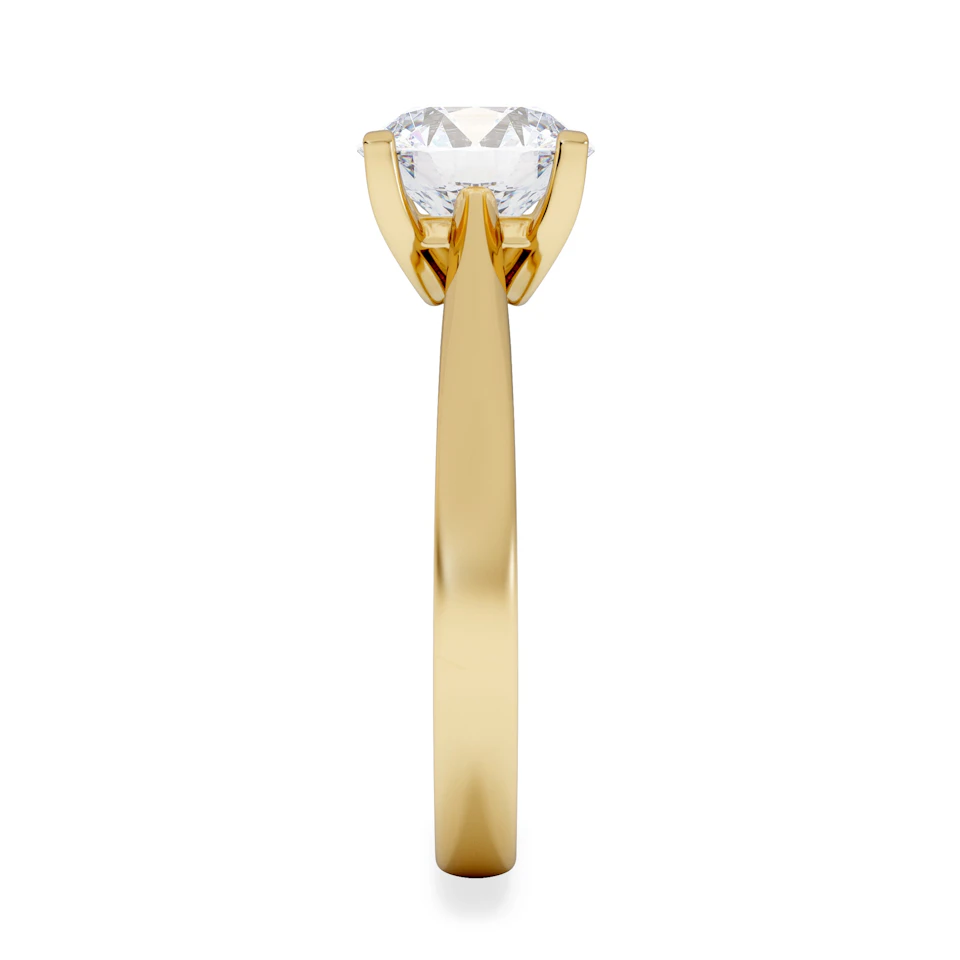 2 Carat Diamond Engagement Ring Grace Lab F/VS1 IGI Certified 18K Gold