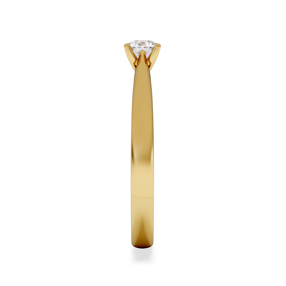 Engagement Ring Grace 0.25ct Lab Diamond G/Vs in 18K Gold