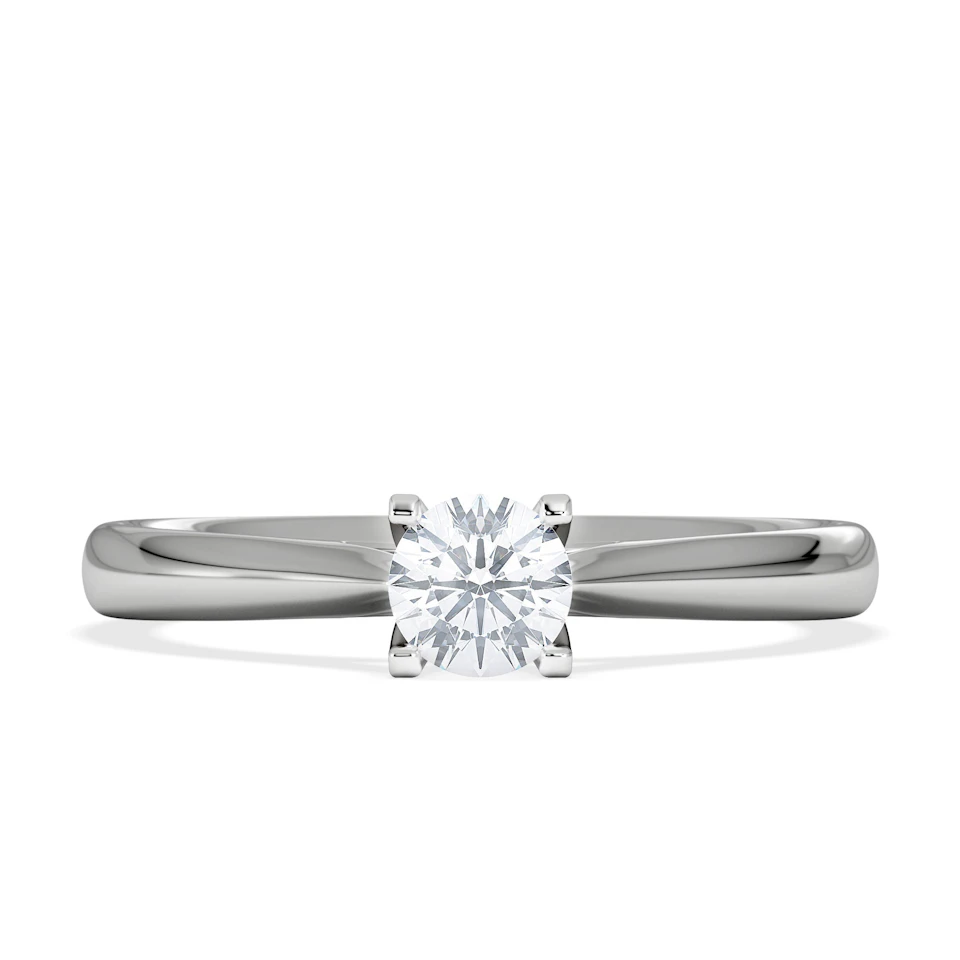 Engagement Ring Grace 0.33ct Lab Diamond G/Vs in 18K White Gold