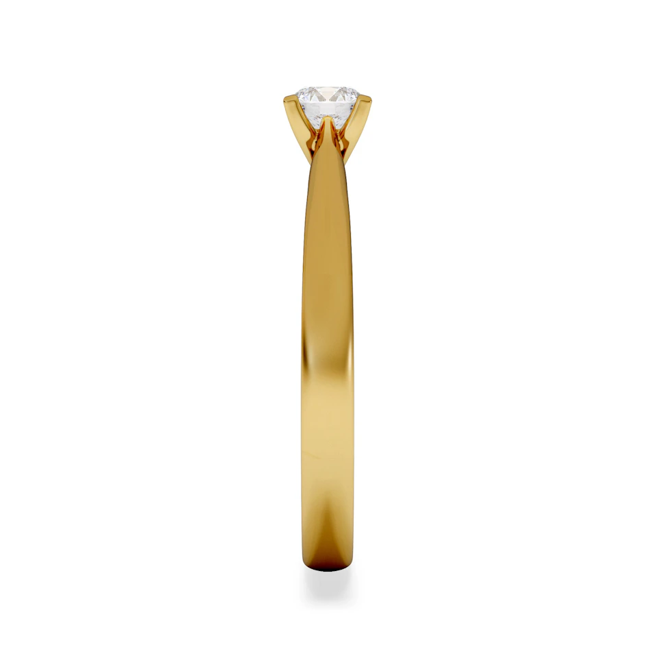 Engagement Ring Grace 0.33ct Lab Diamond G/Vs in 18K Gold