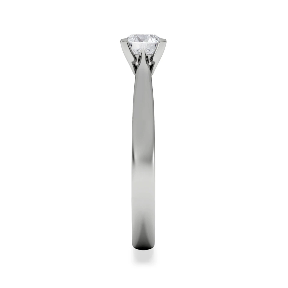 Certified 0.50CT Grace 18K White Gold Engagement Ring G/SI2