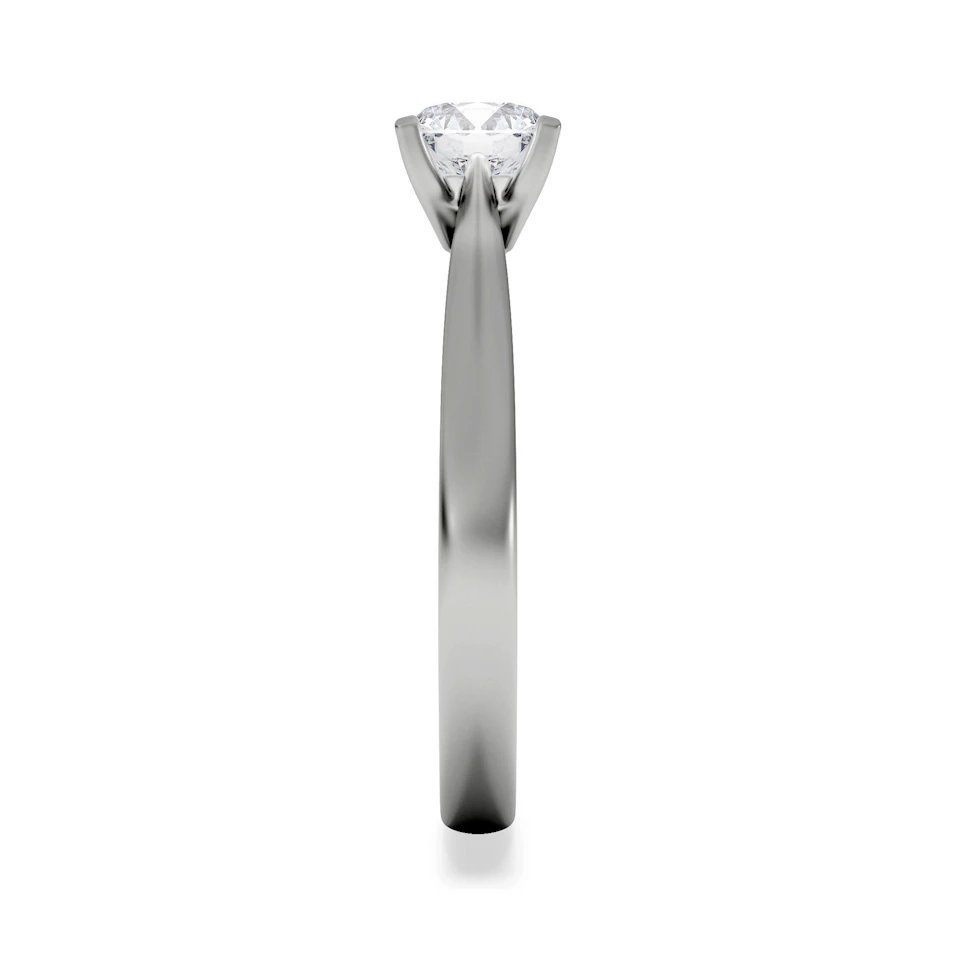 Certified 0.70CT Grace Platinum Engagement Ring G/SI2