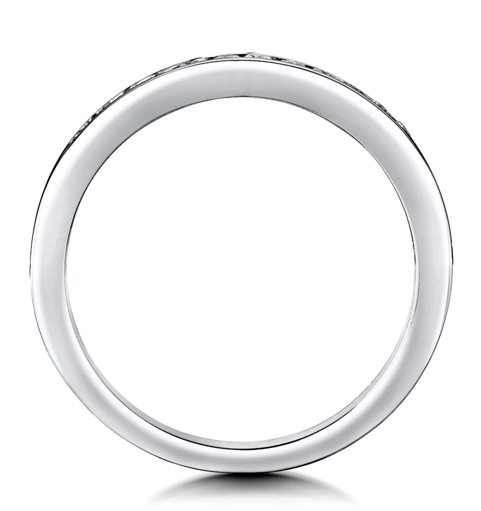Charlotte 2.6MM Wedding Band 0.15ct H/Si Diamonds Platinum