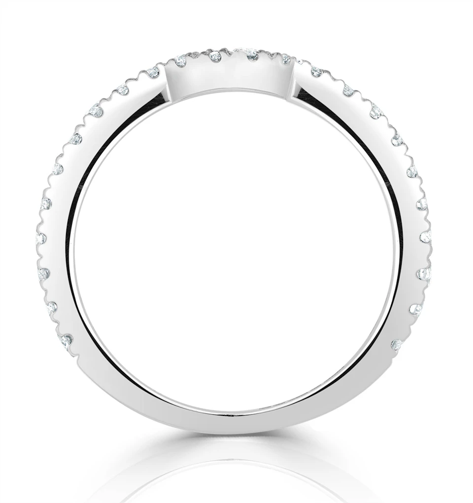 Valerie Matching Wedding Band 0.50ct G/Si Diamond in Platinum
