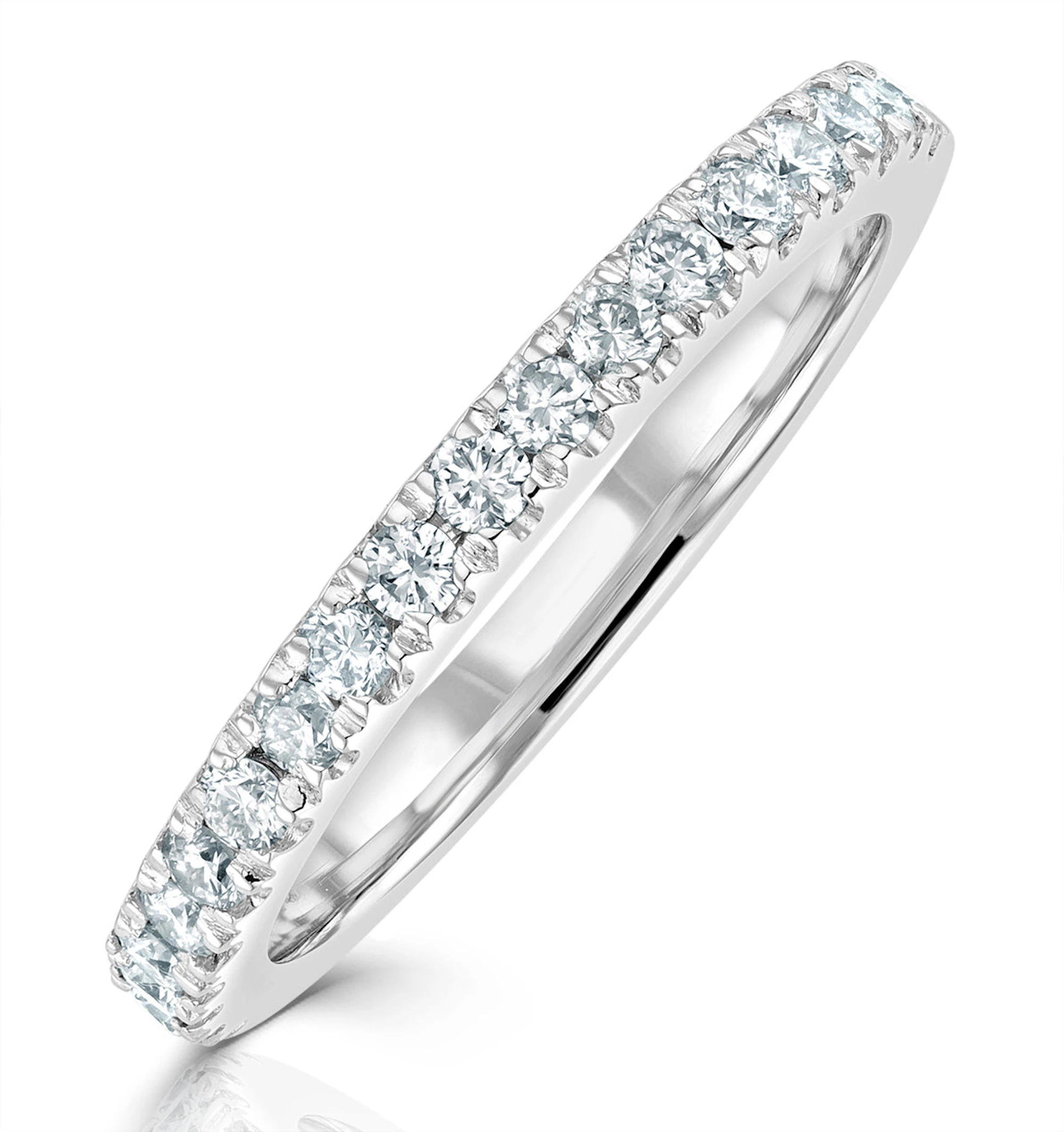 Elizabeth Matching Wedding Band 0.45ct G/Si Diamond in Platinum