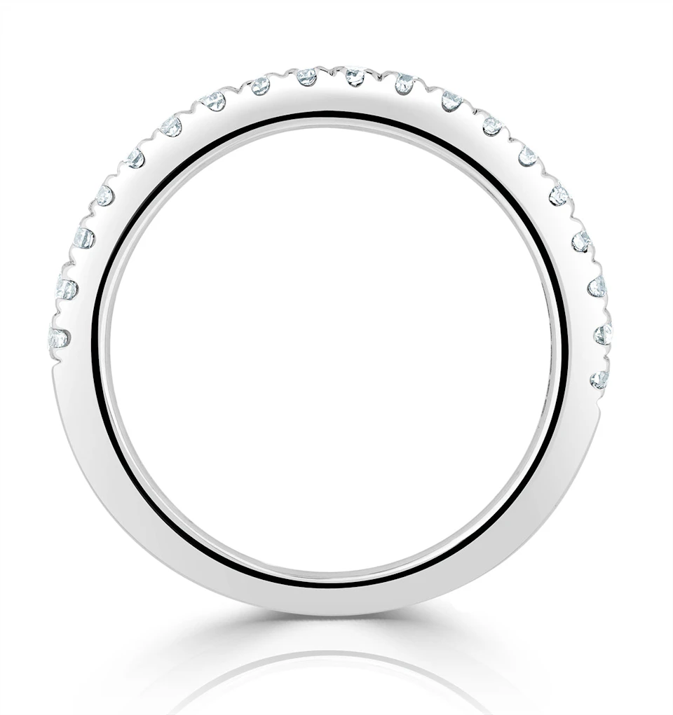 Elizabeth Matching Wedding Band 0.45ct G/Si Diamond in Platinum